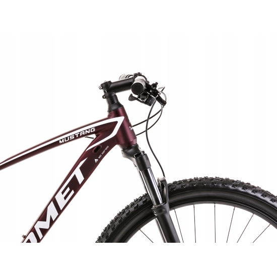 Rower ROMET MUSTANG M6 bordowo-biały 17 M